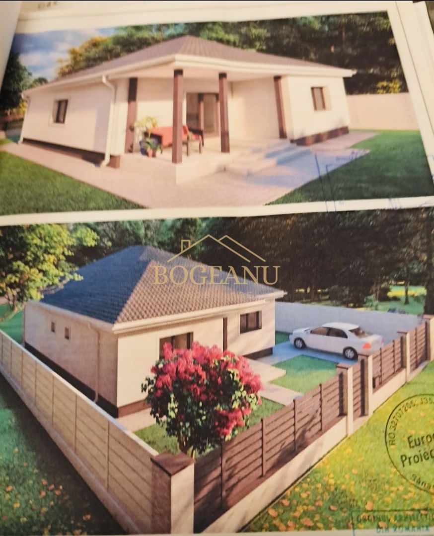 BG124-Teren cu Aut.Constr Casa parter 614 mp - Poză 3