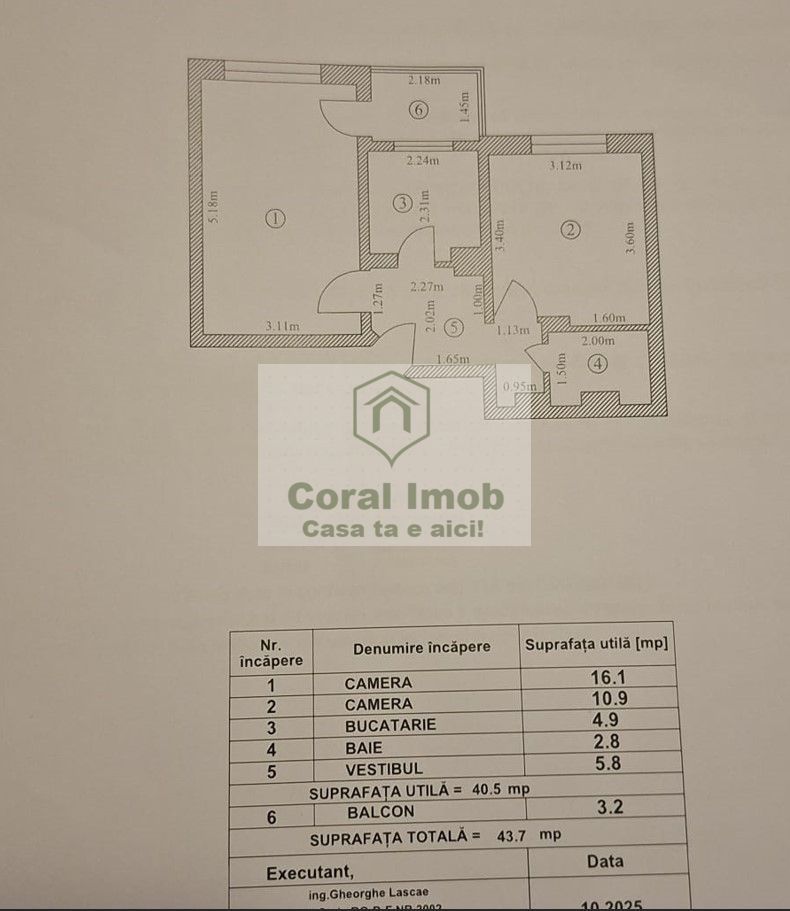 Vand apartament zona linistita - Poză 2