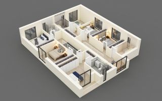 COM 0 | Duplex deosebit cu 4 camere | Mosnita Noua - Poză 15