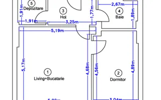 2 camere | Ivory Residence | Pipera | rond OM - Poză 15
