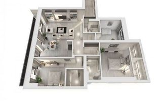 Apartament 4 camere mobilat si utilat nou- Iancu Nicolae, comision 0%. - Poză 18