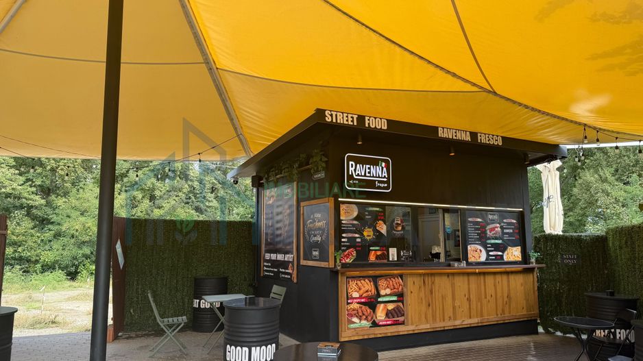 Fast-food complet utilat cu terasă și parcare, Copou-Iași - Poză 1