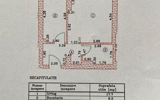 OCAZIE STUDIO CORTINA NORTH  I Mobilat I faza 1 I COM 0% - Poză 2