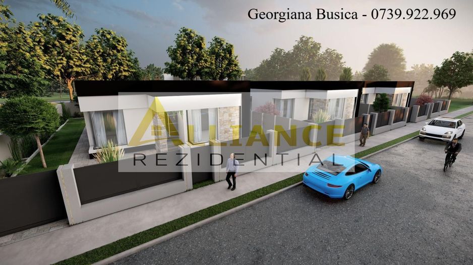 Casa individuala ||4 camere 2 bai || teren 371 mp - Poză 1