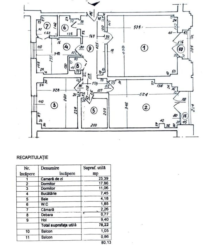 Vanzare 3 Camere Burebista - Alba Iulia, Bloc Monolit, Centrală Proprie - Poză 4