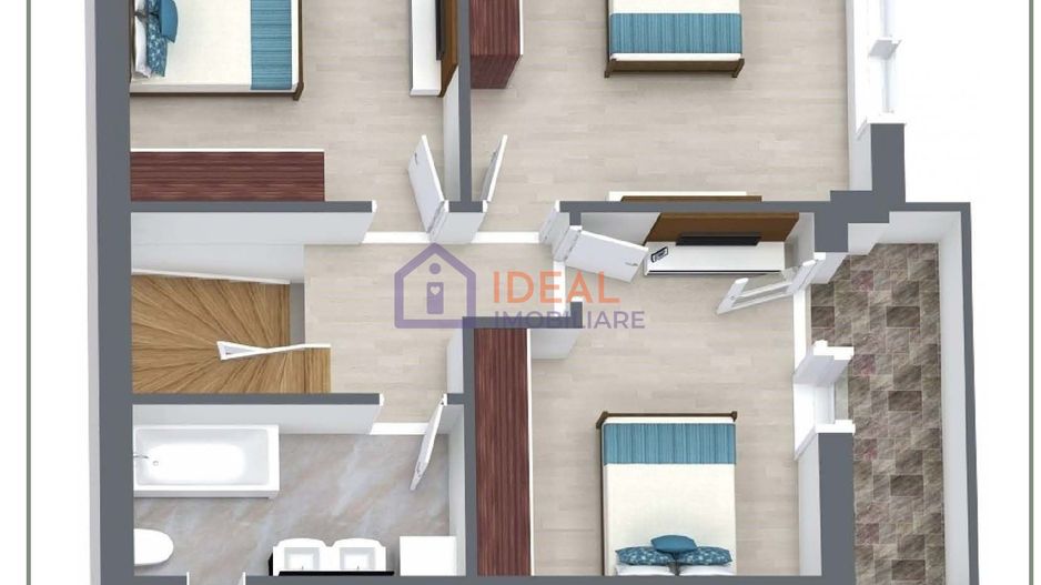 Casa Individduala cu 4 camere si gradina, in Zona Triajului - Schiță 4