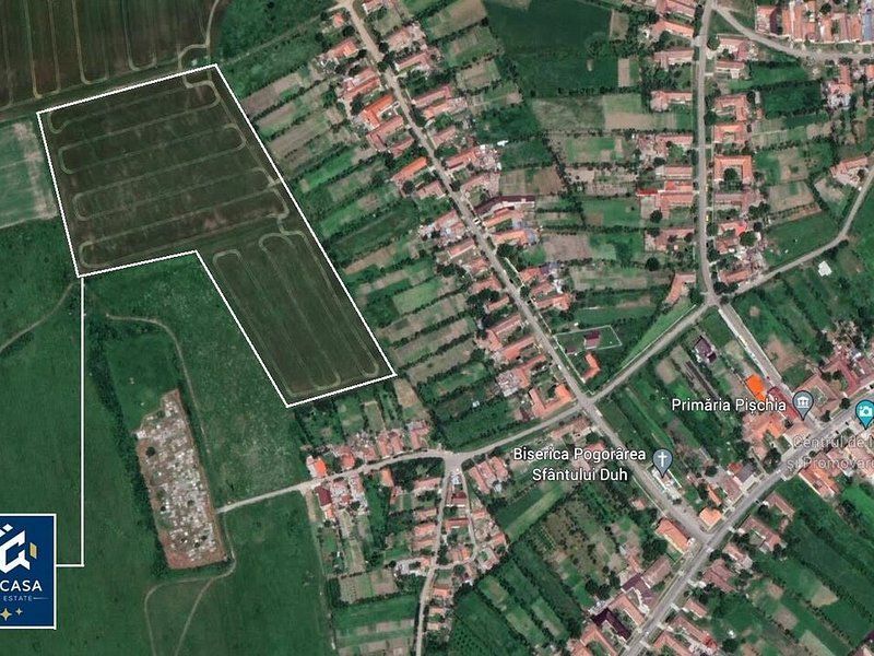 De vanzare teren agricol potential investitie, Pischia Jud. Timis - Poză 2