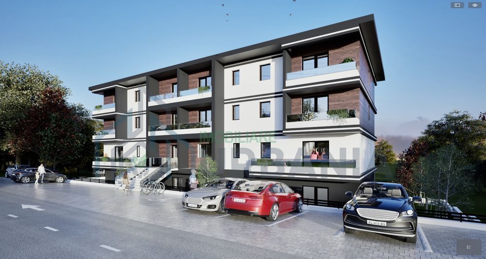 Apartament 2 camere în Manta Roșie - Hlincea, bloc nou, vedere lac - Poză 1