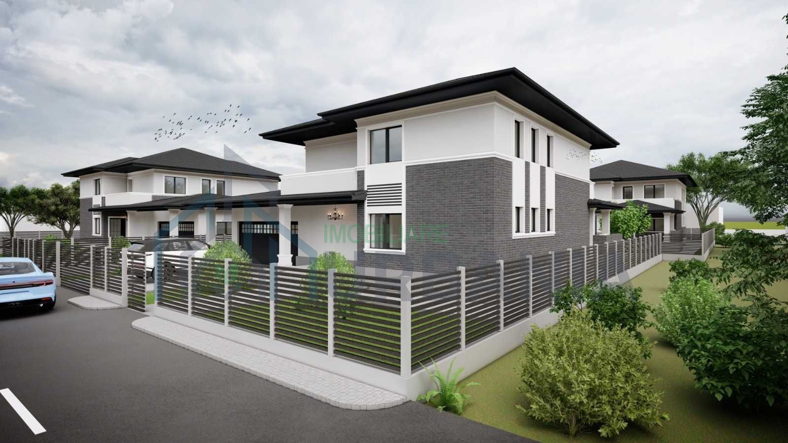 Teren intravilan în Bucium, Iași, cu autorizatie de construire pentru 4 case individuale - Poză 1