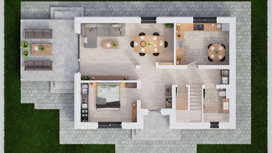 Casa Individuala cu teren 500 mp - Sura Mica - Schiță 7