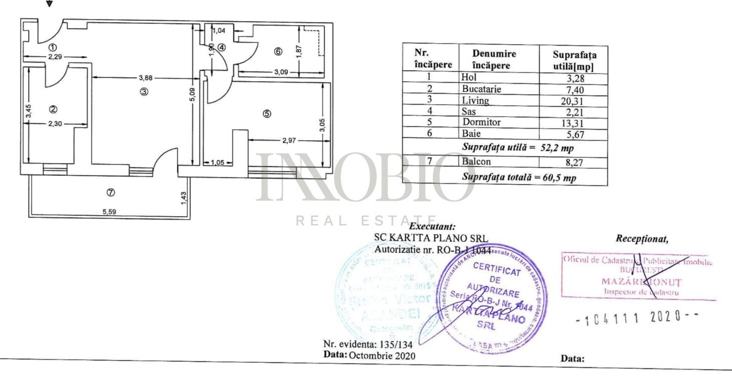 Apartament 2 Camere  | Sisesti | Peak Residence | INVESTITIE - Poză 13