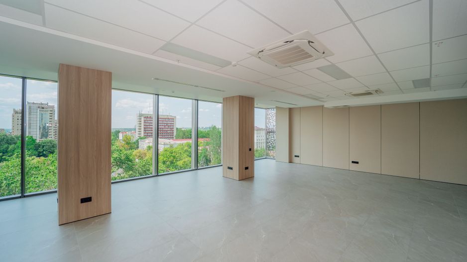 SPRE CHIRIE SPAȚIU COMERCIAL PENTRU BIROU | OFICIU 120 m2 Premium Location Bussines | Chișinău ,Centru ,Str.Bul.Ștefan Cel Mare și Sfânt , 115/1 - Poză 6