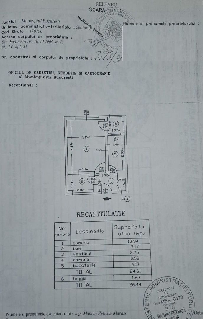 Comision 0% - Garsoniera Crangasi - str. Padureni - Poză 6