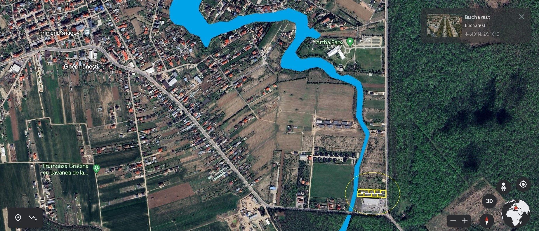 SNAGOV - LIDL, 552 mp. teren intravilan ideal constructie - Poză 5