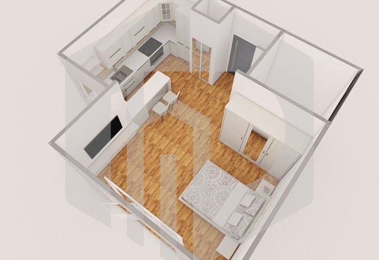 Piata Rahovei | Bloc Y | Garsoniera | Etaj intermediar- Lift - Poză 6