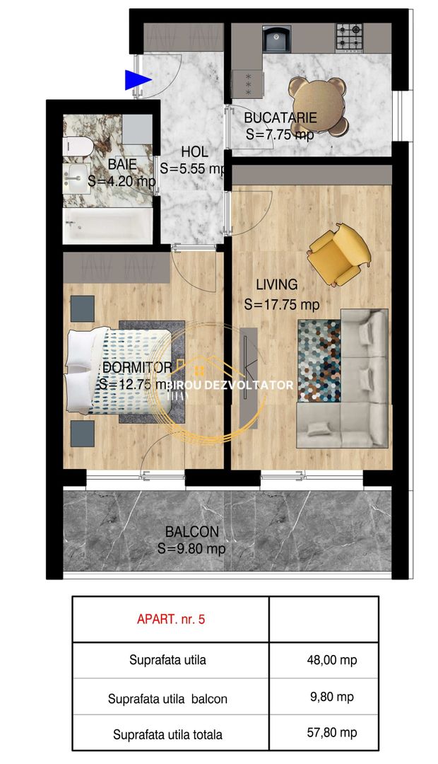 Decomandat Ansamblu premium Metrou Teclu Pallady Ikea Titan - Schiță 3