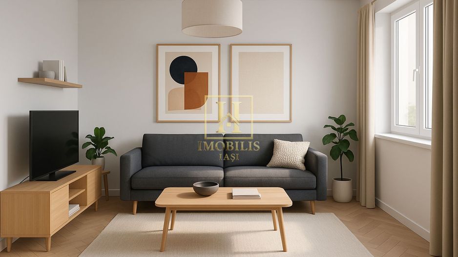 Apartament 1 camera 37 mp Visan Bucium 49950 euro - Poză 1