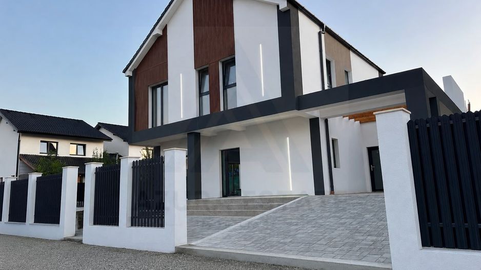Casa individuala premium 4 camere 3 bai teren 365 mp Calea Cisnadiei - Poză 2
