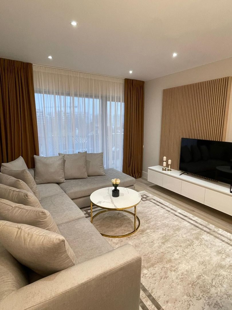 Apartament premium 3 camere zona Pipera | Piscină, Gym, Parcare - Poză 1