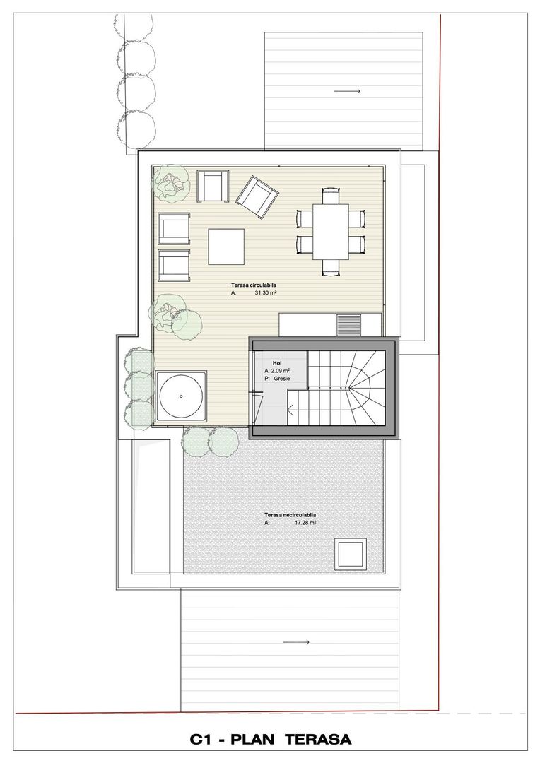 Calea Buziașului | Casă individuală | Carport | Terasă circulabilă - Poză 23