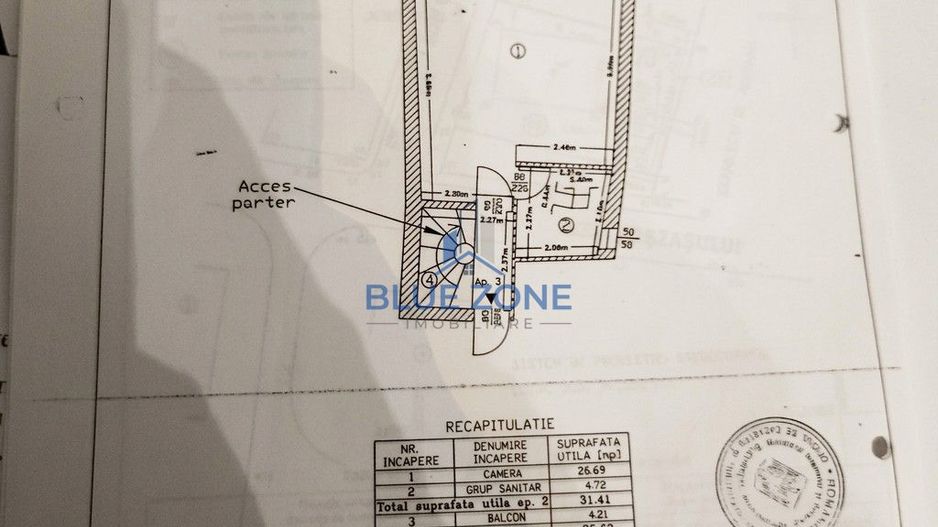 Titan - Auchan | Studio 36 mp | Bloc 2007 | Centrală proprie - Poză 13