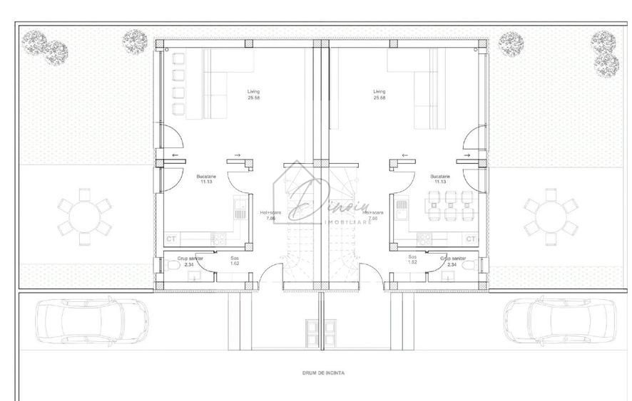 Vila duplex de vanzare Pipera Matei Millo I  COMISION 0% - Poză 13