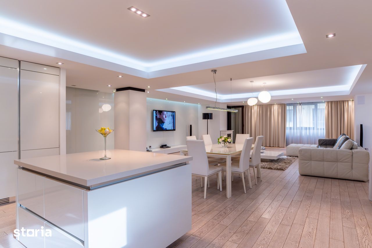 Ap. 3 cam | 252 mp | Herăstrău | Cls.A | Centrală proprie | Mobilat - Poză 4