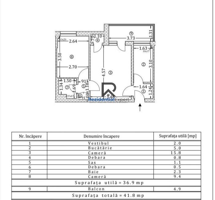 Apartament 2 camere Piata Amzei - Calea Victoriei - Poză 8