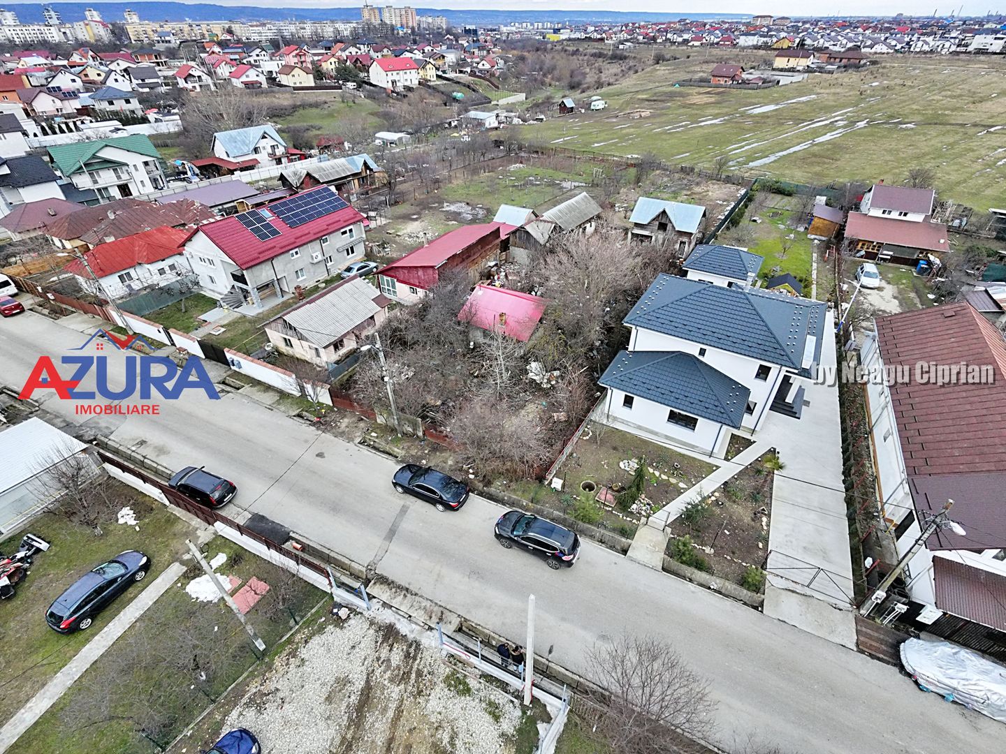 Teren 1053 mp cu deschidere 18 m – Războieni, str. Turcești - Poză 7