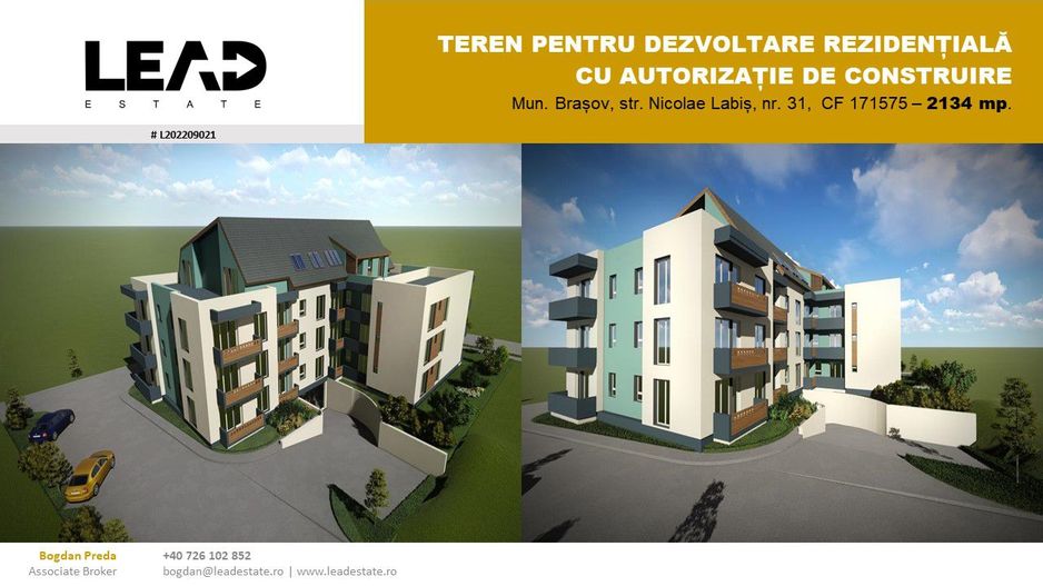 OPORTUNITATE INVESTITIE LOCUINTE COLECTIVE CU AUTORIZATIE DE CONSTRUIRE - Poză 3