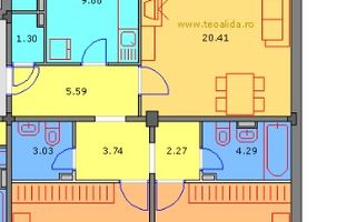 De vanzare Apartament 3 camere, Delta vacaresti, Berceni, sector 4 - Poză 7
