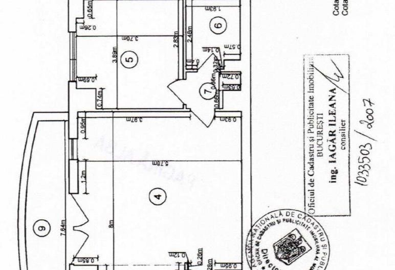 APARTAMENT 3 CAMERE | CENTRAL PARK - Schiță 11