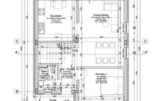 Vila individuala cu 5 camere, finisata premium, teren 420 mp, Vidra - Schiță 6