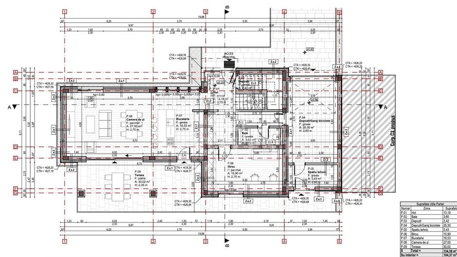 Teren cu autorizație duplex | Oportunitate–Feleacu - Schiță 12
