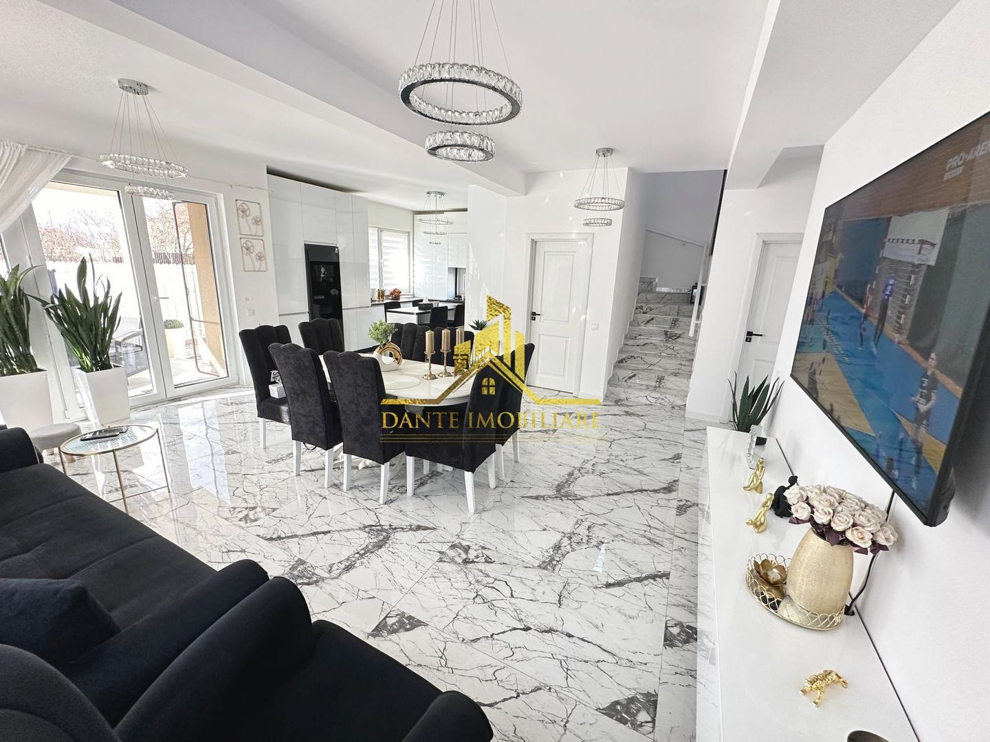 Casa individuala, 5 camere, mobilata lux, utrafinisata, Chinteni - Poză 16