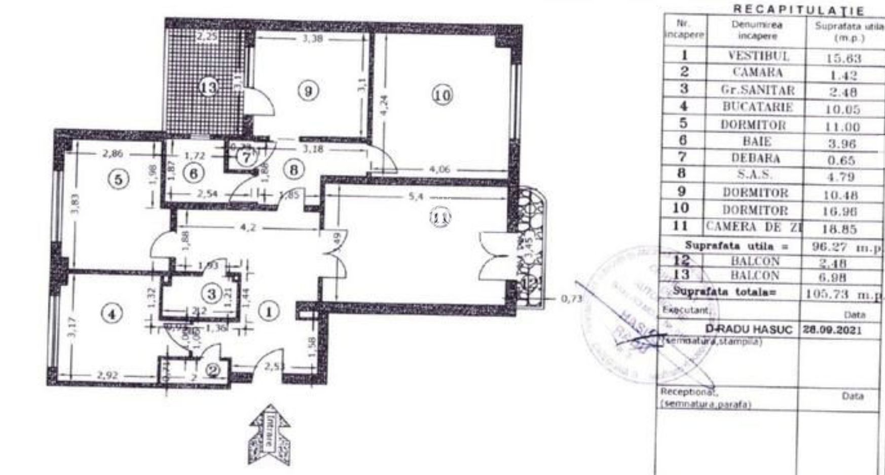 Apartament 4 camere renovat | Unirii - Fântâni | Bloc 1991 | Etaj 1 - Poză 11