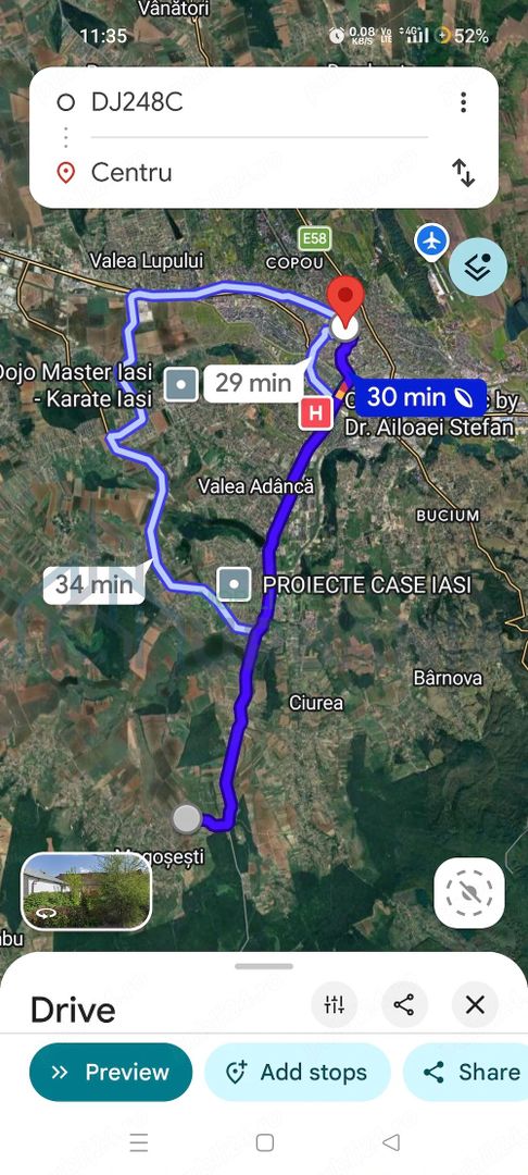Teren intravilan pentru construcție casă, Mogoșești, Iași - Poză 3