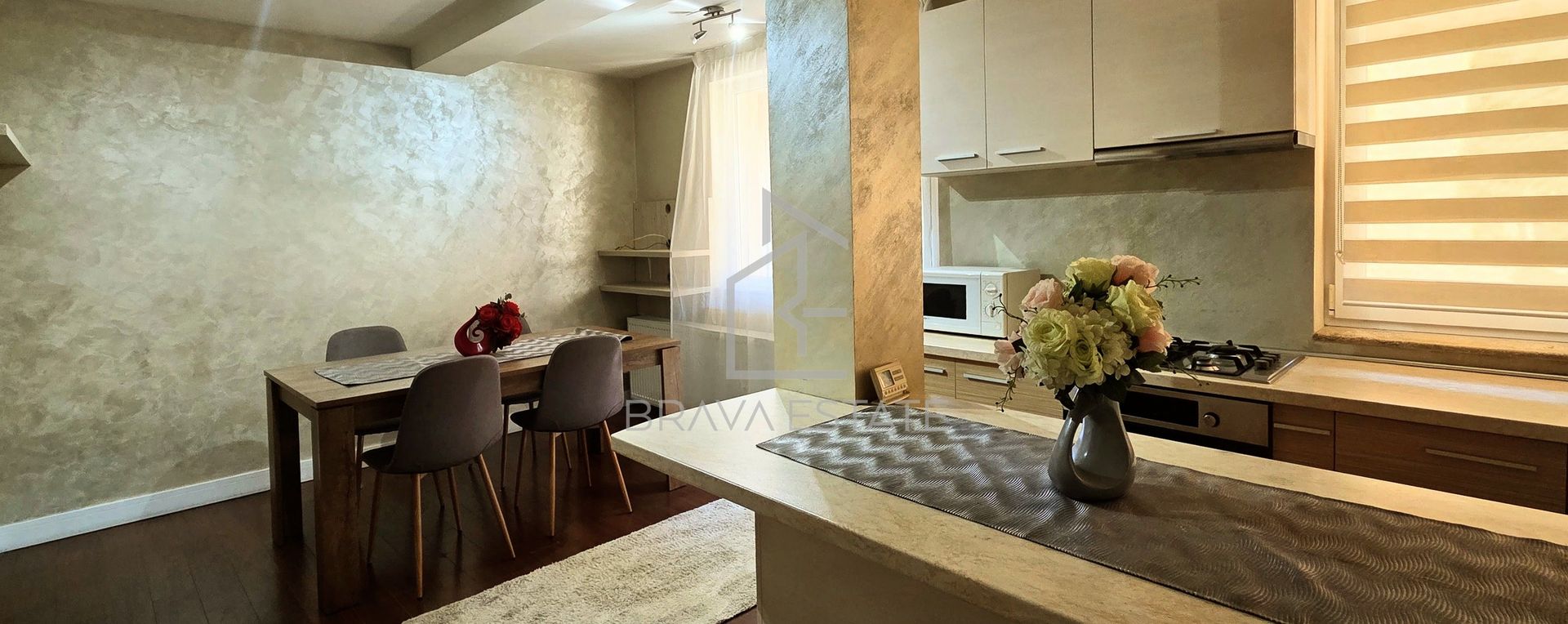 Apartament 3 camere, 56mp,balcon,utilat, 2 locuri de parcare, zona Auchan, Iris - Poză 4