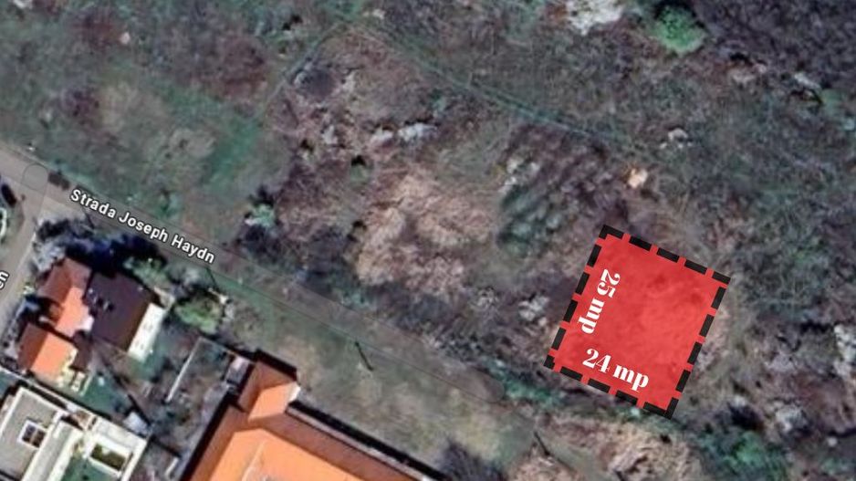 Teren 602 mp, front de 24 mp, Dumbravita zona Belvedere. Comison 0% - Poză 4