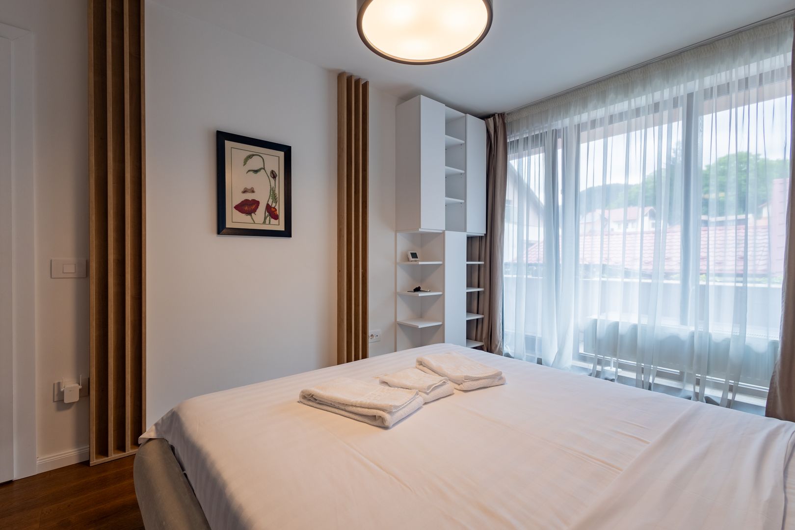 Apartament 2 camere mobilat complet, parcare subterana Schei - Poză 10