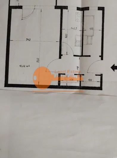 Garsoniera Gorjului (  400 m metrou-bloc reabilitat ) - Poză 1
