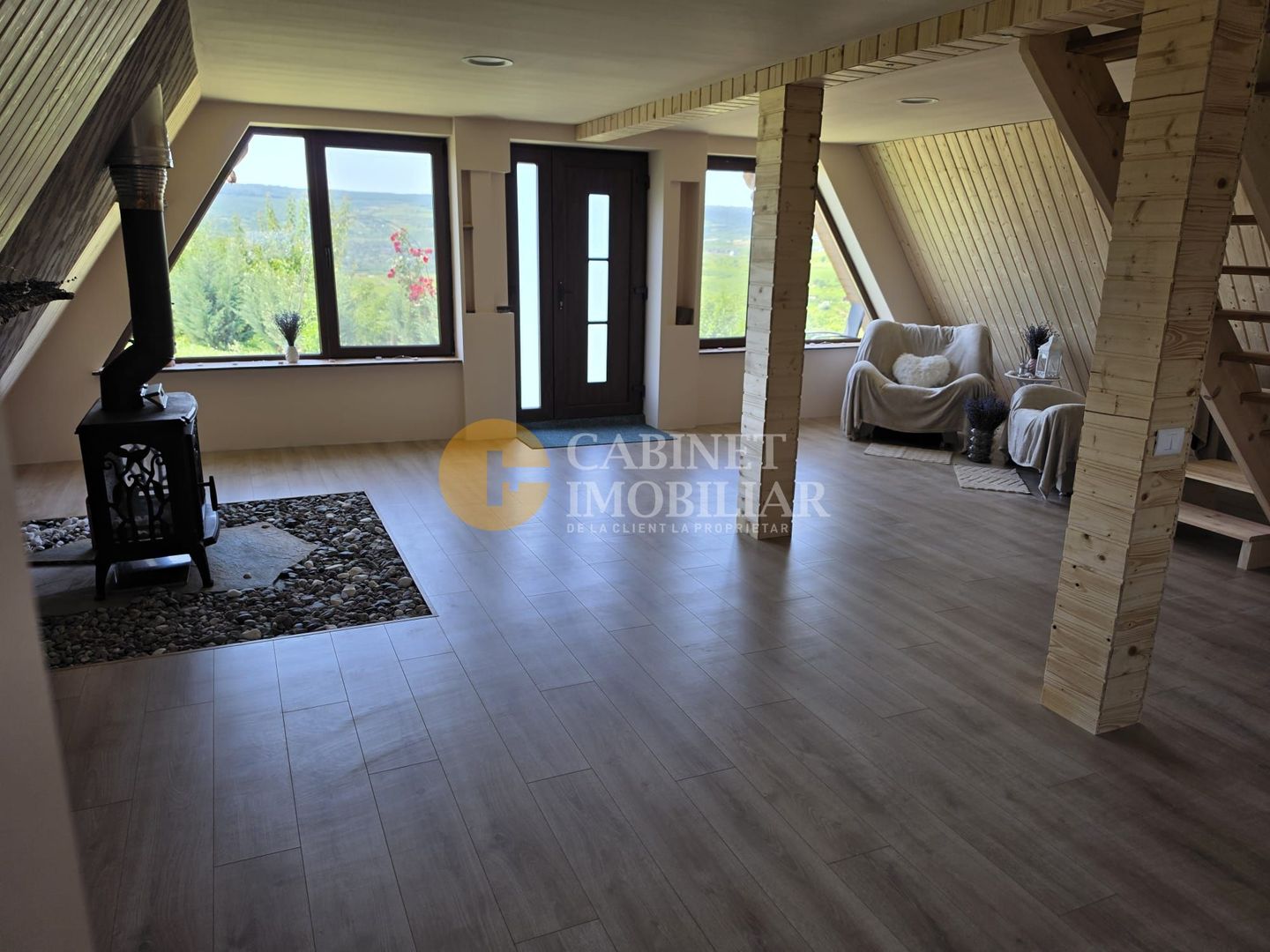 🌿🏡 Casă A-Frame 85 mp  utili 880 mp teren Chicerea Tomești 🏡🌿 - Poză 10