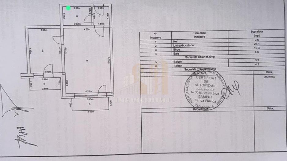 Apartament 2 camere tip studio Subcetate City 2 Sanpetru  Brasov - Poză 10