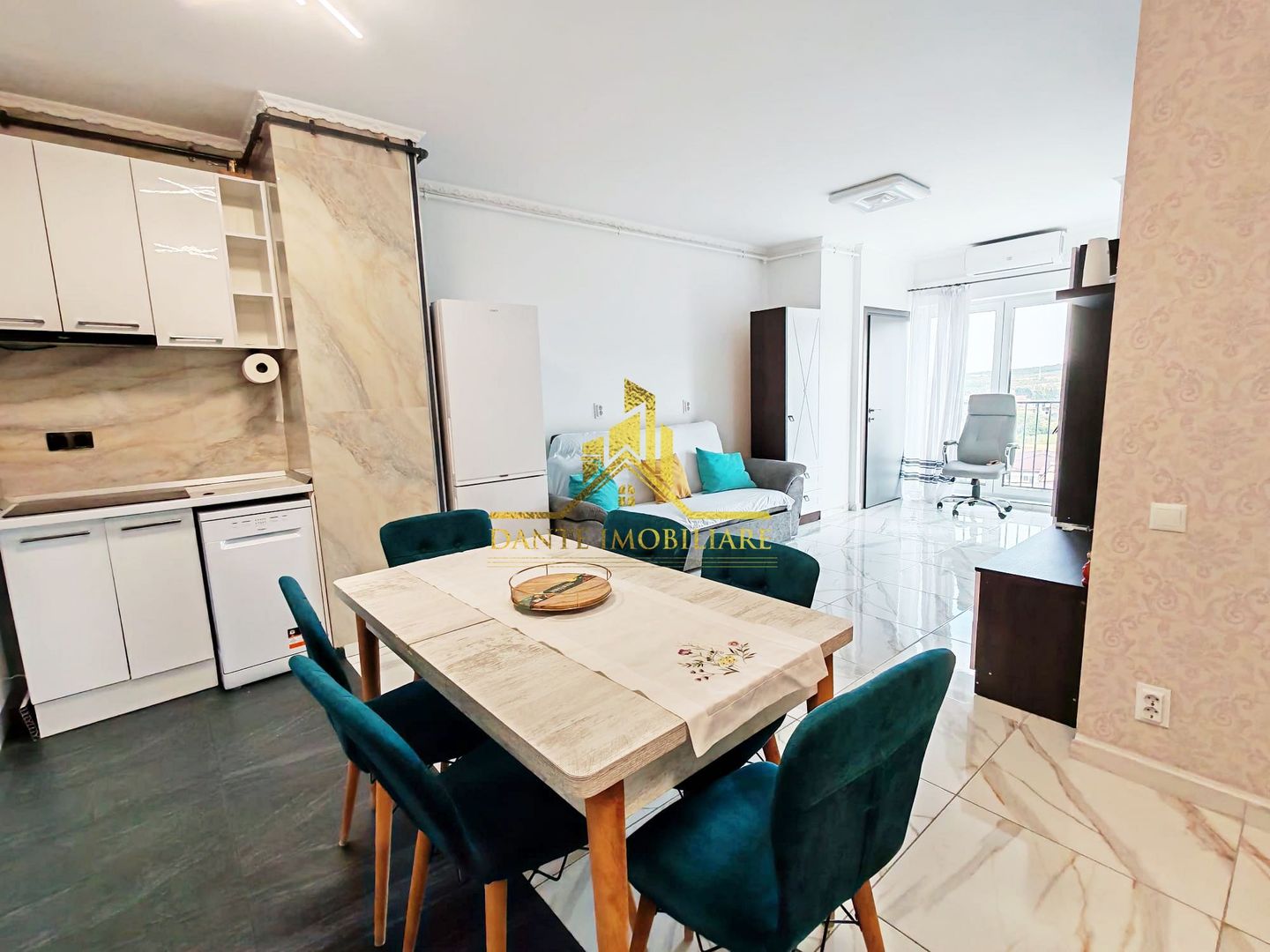 3 camere, modern, premium, AC, terasa, garaj, Buna Ziua, zona Audi - Poză 1
