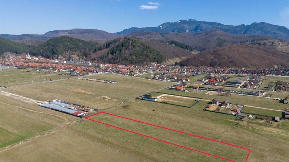 Teren 6500 mp | Intravilan | Rasnov zona Glajerie - Poză 3