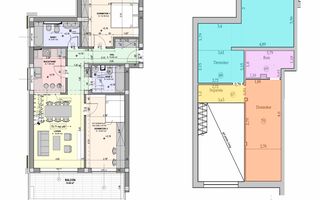 Penthouse 5 camere, aer conditionat, intabulat (NCL-29D-Ra-ap7) - Poză 9