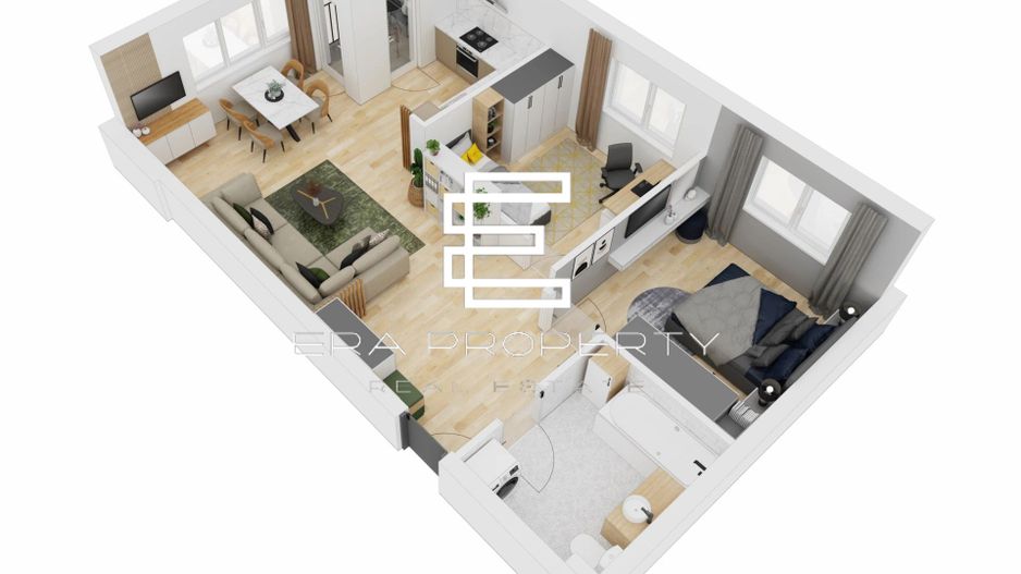 Apartament 3 camere intabulat LA CHEIE-Doamna Stanca/Selimbar - Schiță 9