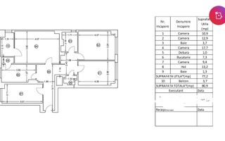 Apartament superb 4 camere, Capitale,  reabilitat, vedere dublă -Dorobanți - Poză 11