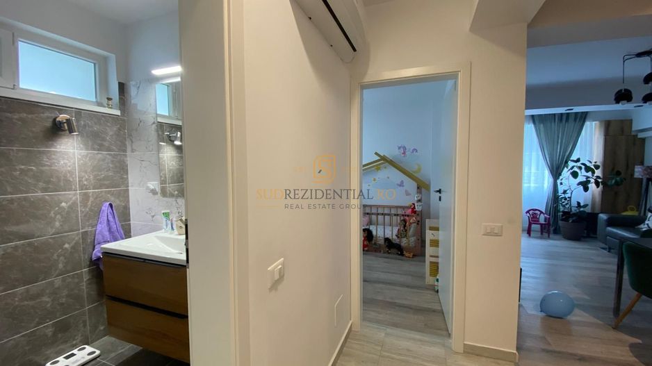 Apartament cu 3 camere, gata de mutare, imobil nou cu curte - Poză 7