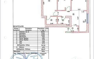 Apartament 3 camere 4city | Parcare | Mobilat - Poză 15